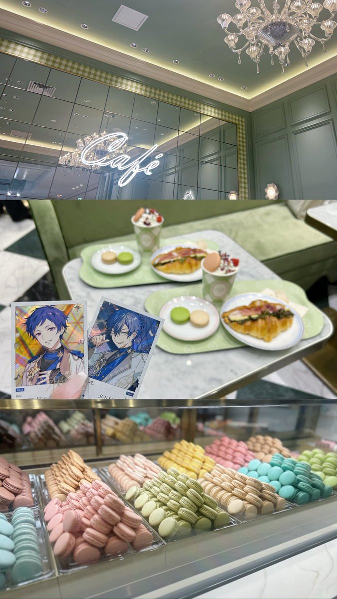 i_chigo816_'s tweet photo. 名古屋にできたラデュレかわいすぎるᐡ⸝⸝>  ̫ <⸝⸝ᐡ

マカロンはもちろんだけど、クロワッサンサンドが本当に美味しくて最高の朝活です🥐❤︎ https://t.co/NqhtZhnPdo