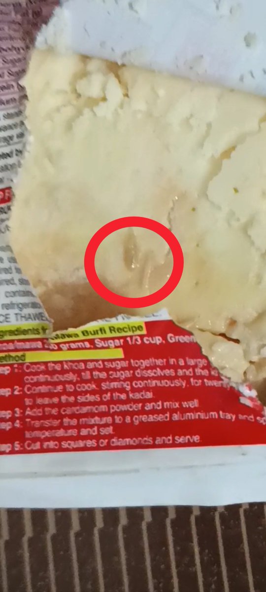 iam_spzala's tweet photo. The Taste of India' ya 'The Waste of India'? Amul ke Mawa mein nikle zinda keede, par mantri aur afsar kyu so rahe hain? A to Z Sach saboot ke saath! 🧵👇

1/7 | Desh ki janta ke health ke saath khilwad!

Amul ke Khoa (Mawa) mein se nikle zinda keede aur kaala fungus! Packaging date Jan 2026 aur Expiry Jan 2028—yaani 2 saal tak fresh rehne ka daawa, par packet kholte hi sadand aur keede chalte mile. Yeh zeher tyohar par kisi bachche ya bujurg ne kha liya hota to kaun jimmedar hota?

@Amul_Coop @fssaiindia @mansukhmandviya @CMOGuj @Bhupendrapbjp @jagograhakjago @consumeraffair #AmulExposed #FoodSafety #Gujarat #Ahmedabad #ConsumerRights