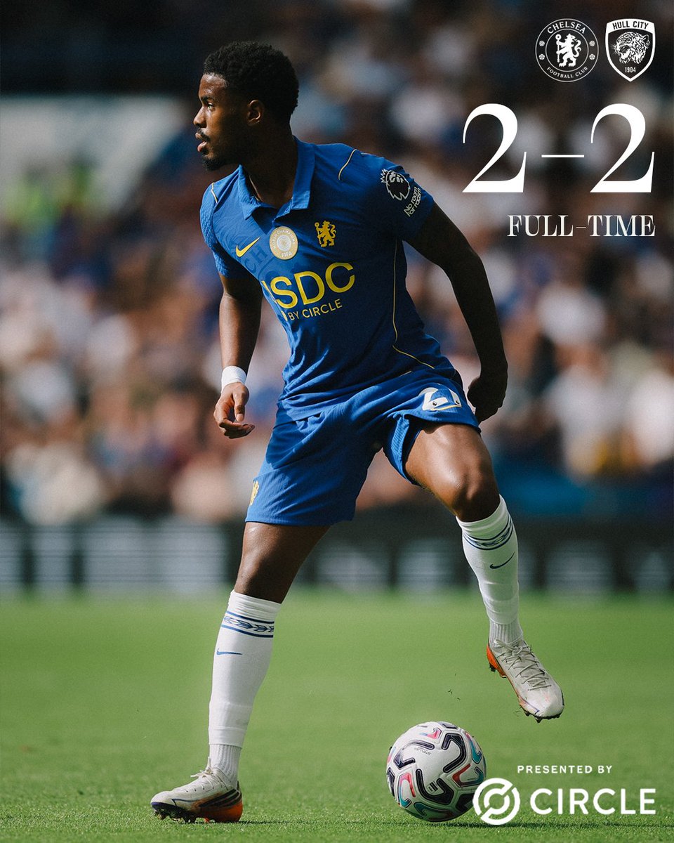 ChelseaFC's tweet photo. We have to settle for a point.

#CFC | #CHEHUL https://t.co/oWFHz5fwb4
