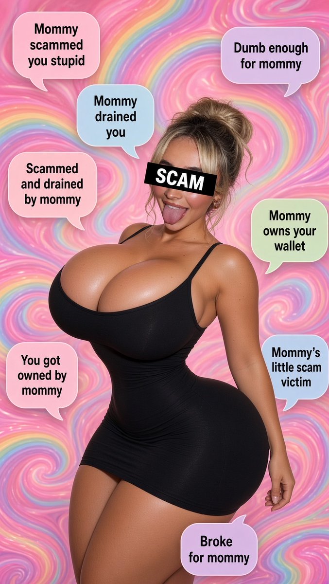 scamgodjuno's tweet photo. Lose all your cash to me. Make my life easier

 manscam catfishfindom paypig humanATM scamfetish scamkink finD finslave findomme goddess humiliation findomnl paypig simp femdom whalesub humanatm https://t.co/PnZ6UO0Yne