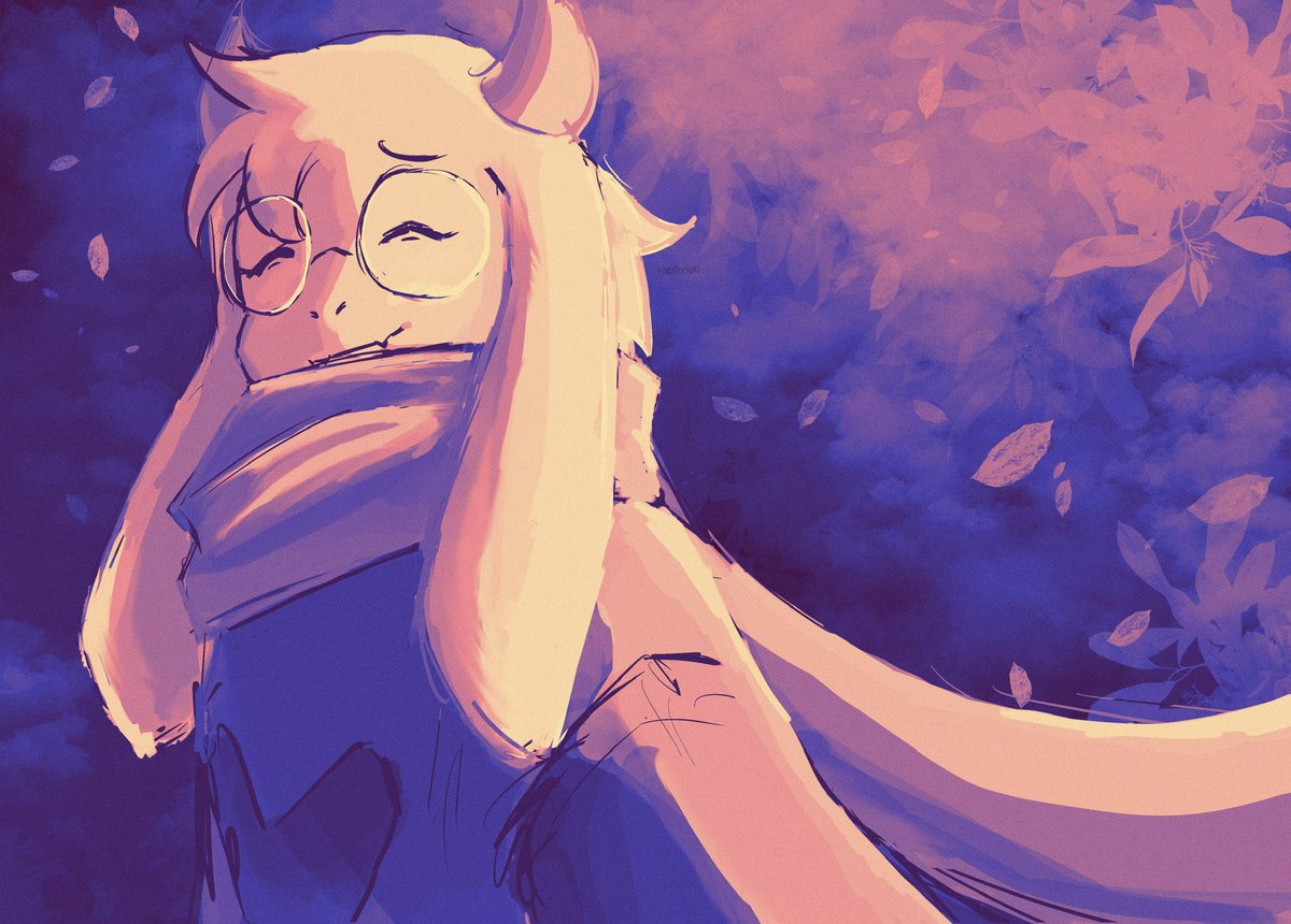 raphviolii's tweet photo. A Prince of the Dark 

#ralsei #ralseifanart #deltarune #イラスト #digitalart https://t.co/hdmmPU9nTv