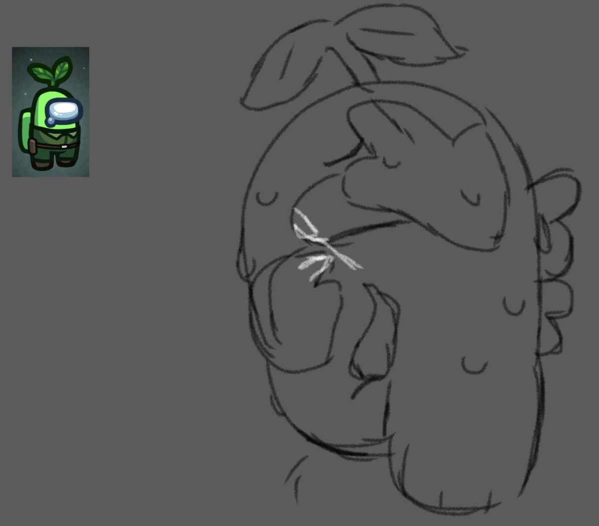 Carroteras2's tweet photo. Uhh small doodle’s with @SeductiveClover ‘s OC I haven’t been posting errmmm sorry and I’m testing out art styles I can probably redo this if wanted =.=
#amongusnsfw https://t.co/mHjpG9EmN0