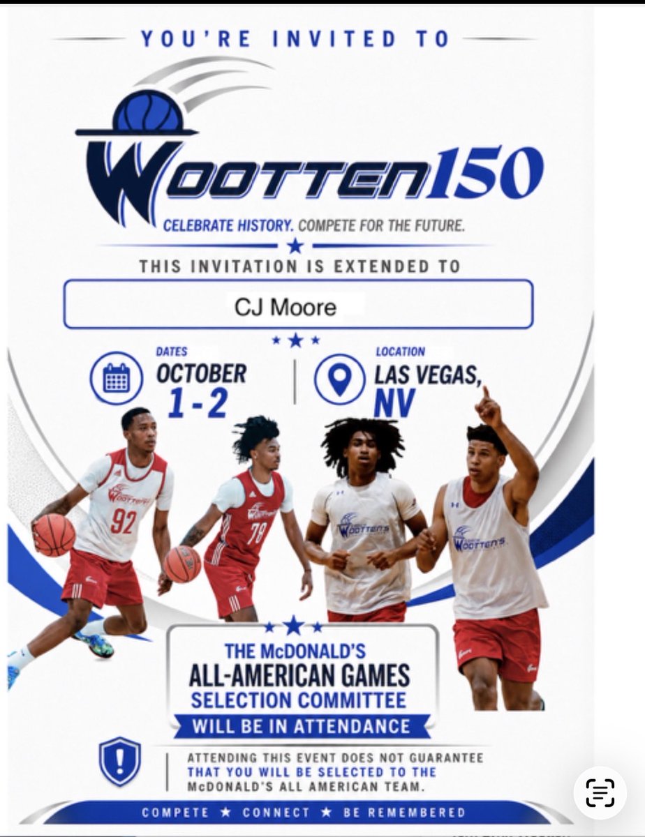 CheatcodeCJ's tweet photo. Thank you @Wootten_Camp for the invite! https://t.co/1JJ4GvHVHh