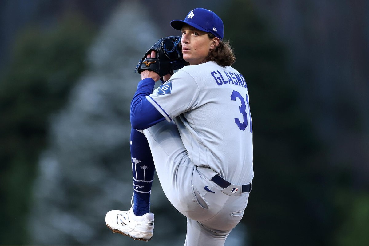 austinsprops's tweet photo. My MLB Play Of The Day☢️

Tyler Glasnow 17.5 POs “O”
(-138)DK

⚾️#2 #Dodgers Vs #FightinFish

100❤️FOR MY FINAL PAIRING ASAP!

Glasnow looks healthy working 6+ innings his previous 2 outings while also working up over 90+ pitches in both which gives me a ton of confidence in his length.

Earlier on in April he faced this Miami lineup and finished at 17 POs while walking 6+ batters. I expect his control to be a lot better today as his walk line is (-145) for 1.5, even if he walks 2 it should help minimize his PC.

LAD wants him to get back to his auto 6+ inning self that we all know he’s capable of and this Miami lineup is the start of that.

I’ll buy low on Glasnow🔐