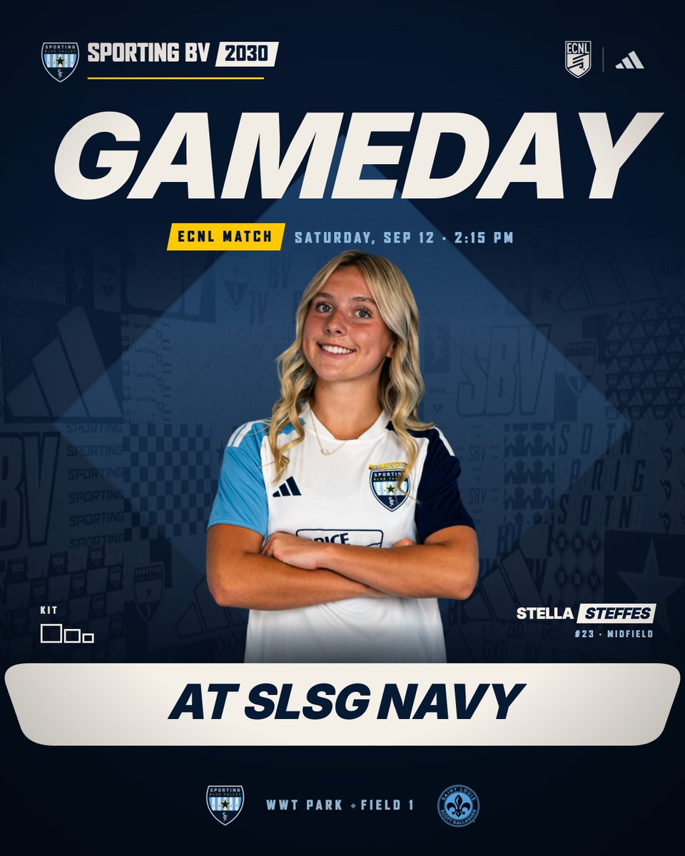 sbv2030ECNL's tweet photo. Four hours east for 80 minutes of work.

@SPORTINGBV vs @SLSGSoccerClub Navy
2:15 PM · WWT Park, Field 1

🔵 #SportingBlueValley #ECNL @ECNLgirls @TheSoccerWire @TopDrawerSoccer https://t.co/KXOiJ2Rs6w