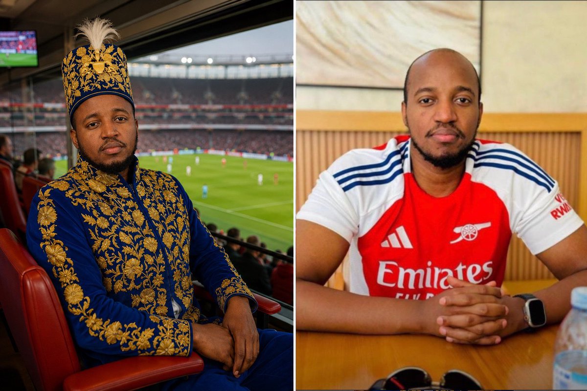 LMushabe's tweet photo. Dear @Arsenal,
King Oyo of Tooro Kingdom was one of us a true, lifelong Gunner.

As we say goodbye to this wonderful young King please consider a moment of silence at the Emirates in his honour.
Rest in peace, King Oyo. Forever a Gooner. ❤️⚪ https://t.co/bBFGYiOlwG