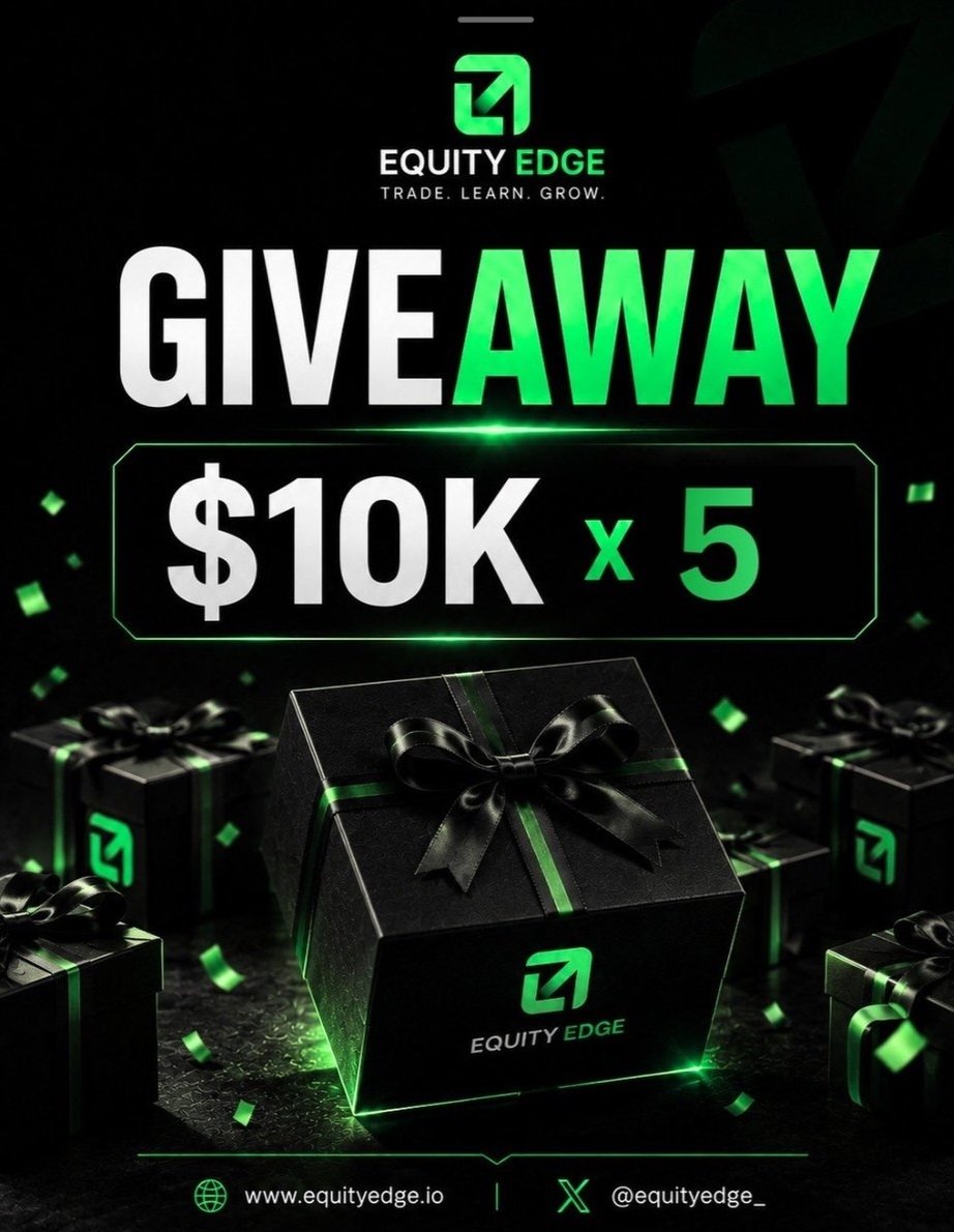 X_alphatrader's tweet photo. 🎁 Giveaway Time 🎁
5 ×10k$ account 

➡️ Follow @EquityEdgeUK @Traders_Ruler @X_alphatrader

➡️ Like &amp; Share this Post.

➡️ Tag a friend. 

⏳96 Hours. https://t.co/AmoXtAUmNZ