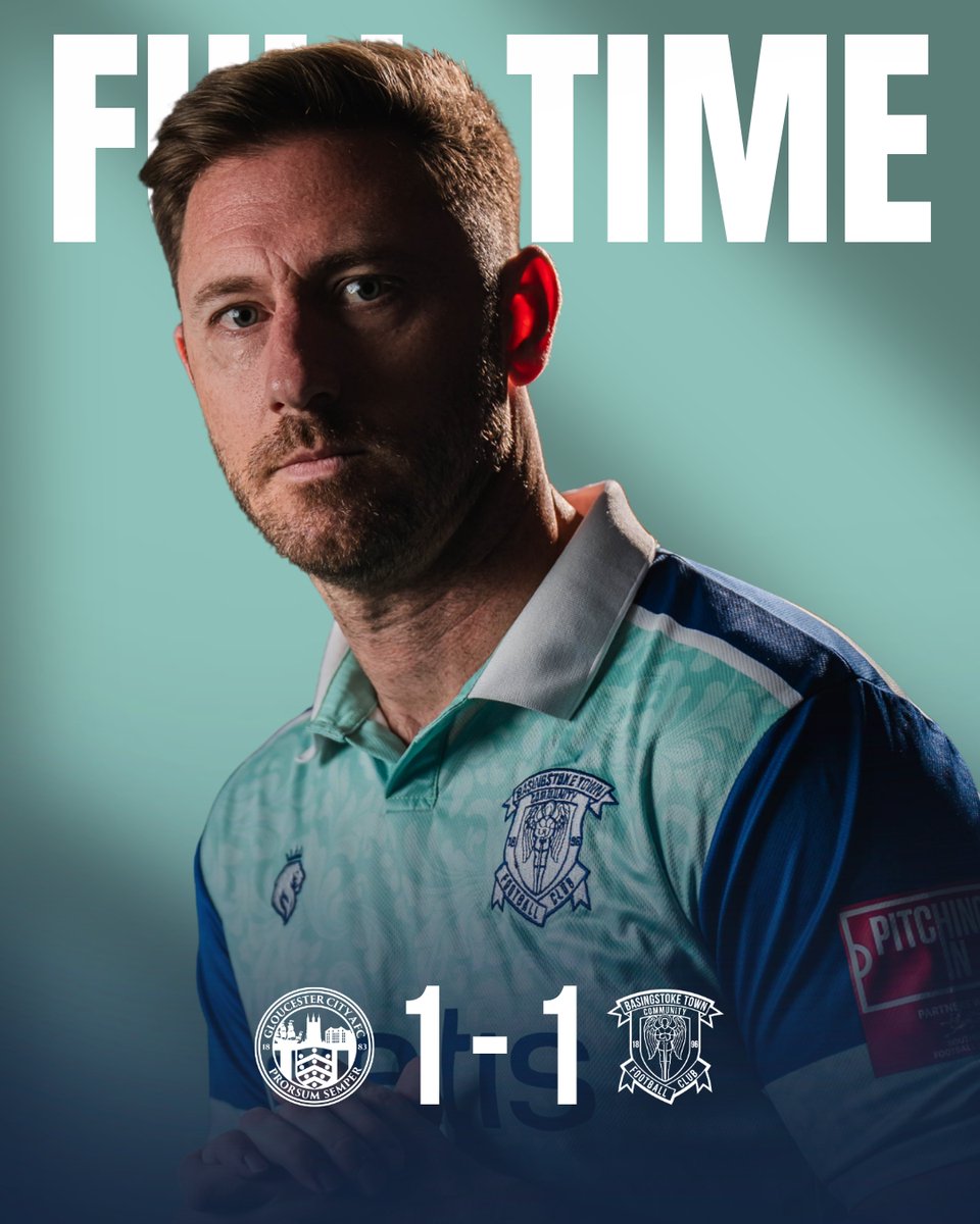 Basingstoke_FC's tweet photo. Full-time.
We take a well earned point back to Hampshire!
#BeBasingstoke | #GLOBAS https://t.co/0oDSOjYp06