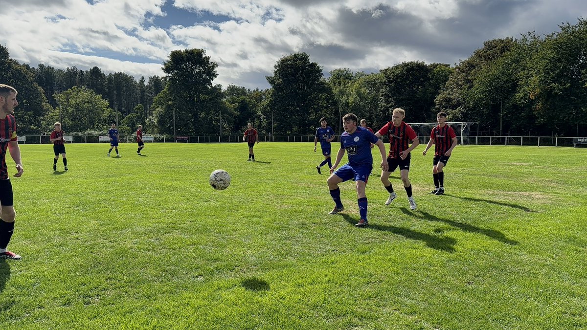 BanchoryStTerna's tweet photo. Banchory St Ternan FC 2-1 New Elgin JFC

Goals:
1-0 Trevor Glansbeek 
1-1 Kayden Davis
2-1 Jackson Bennett (sponsored Dave Ewen)

MOTM:
Charlie Nicol https://t.co/udFm3Ye08i