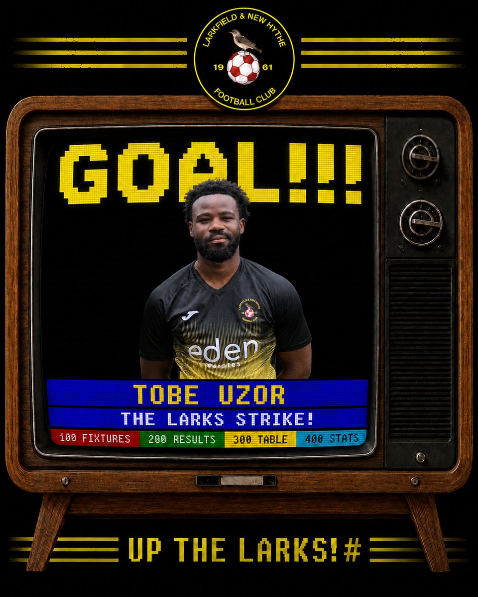LNHFC1961's tweet photo. GOAL: LARKFIELD &amp; NEW HYTHE 4-2 Balham - Tobe Uzor (90+8') https://t.co/bmTBY42yIk