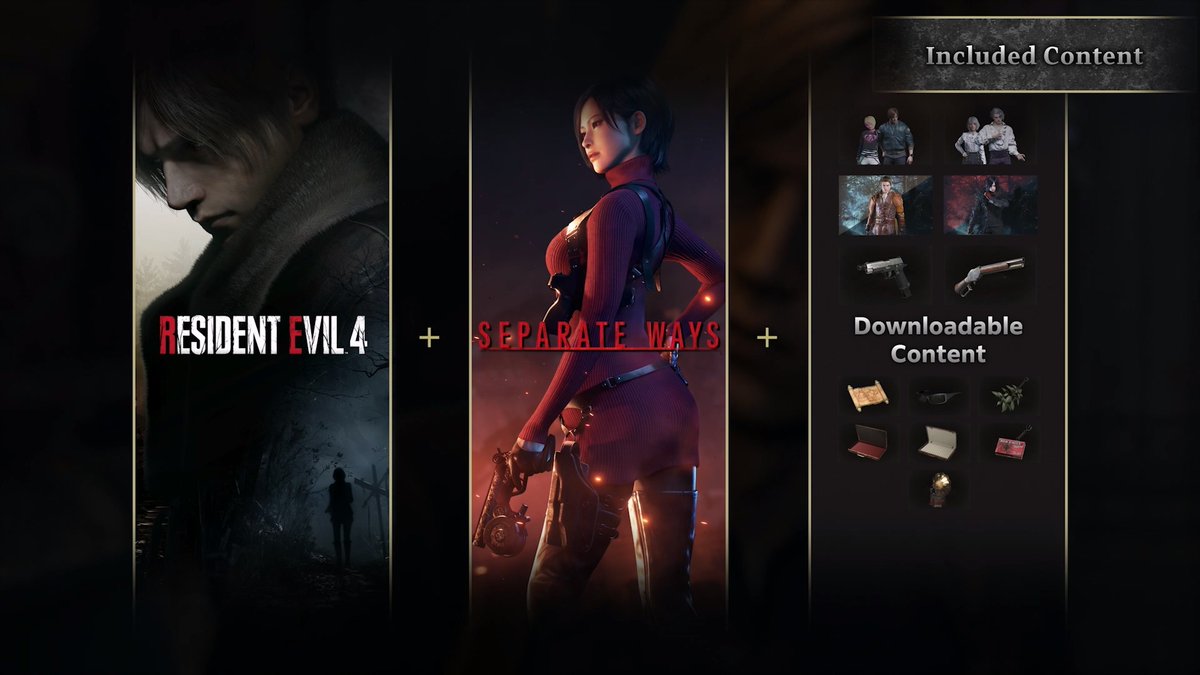 RE_Games's tweet photo. Three hair-raising Resident Evil remakes are coming to Nintendo Switch 2 on October 16th. Relive the horrors once more, or experience them for the first time! 

🌿 Resident Evil 2 Deluxe Edition: https://t.co/vBxCnMWc8S
🌿 Resident Evil 3: https://t.co/vffE9CqLi9
🌿 Resident Evil 4 Gold Edition: https://t.co/vHvUZqYgNK