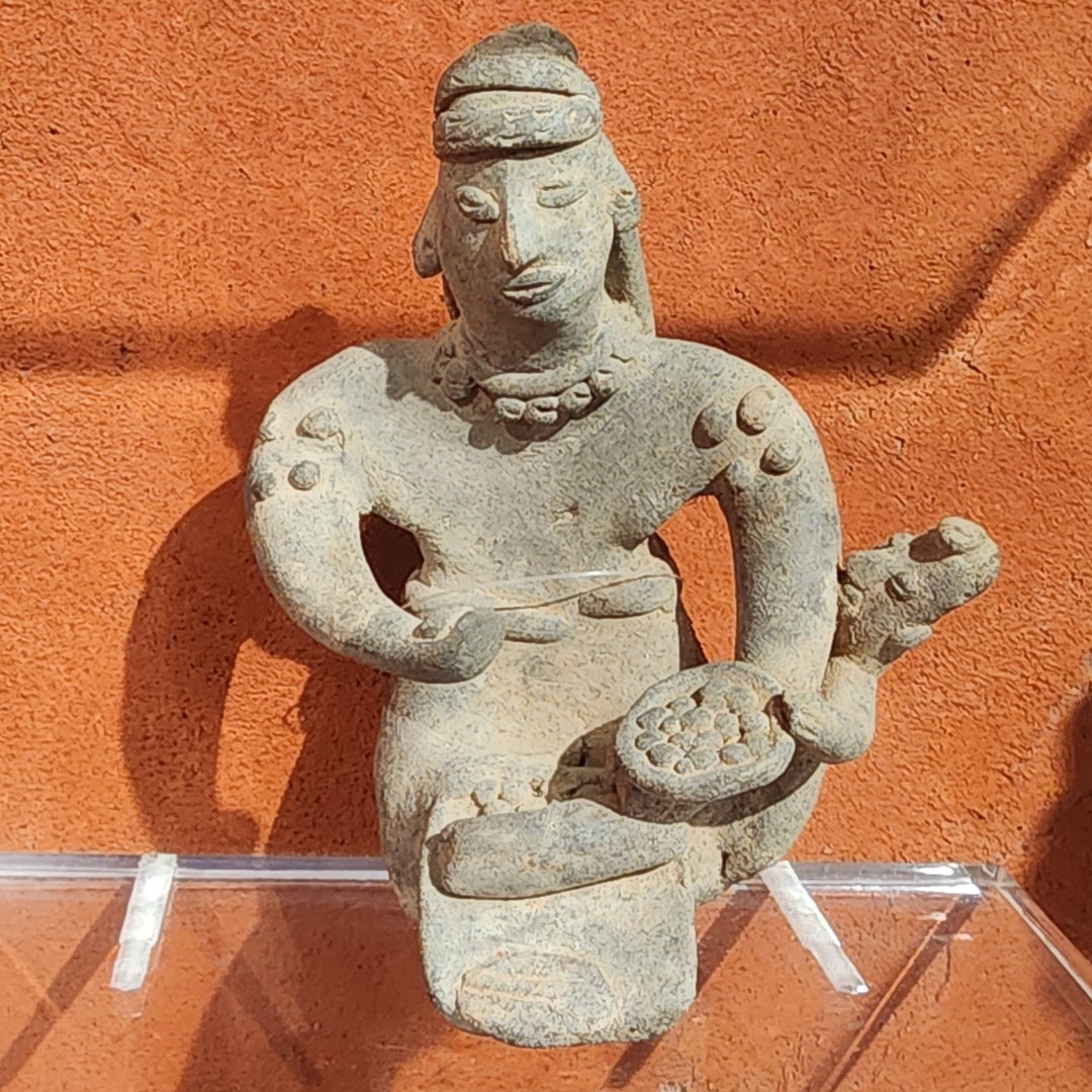 AZMNH's tweet photo. Where in AZMNH? See if you can find this ceramic figurine on your next visit to AZMNH.
Even though it is estimated to be around 2000 years old, this artifact depicts a slice of life that could easily be seen today. https://t.co/qjoeBL4wGL