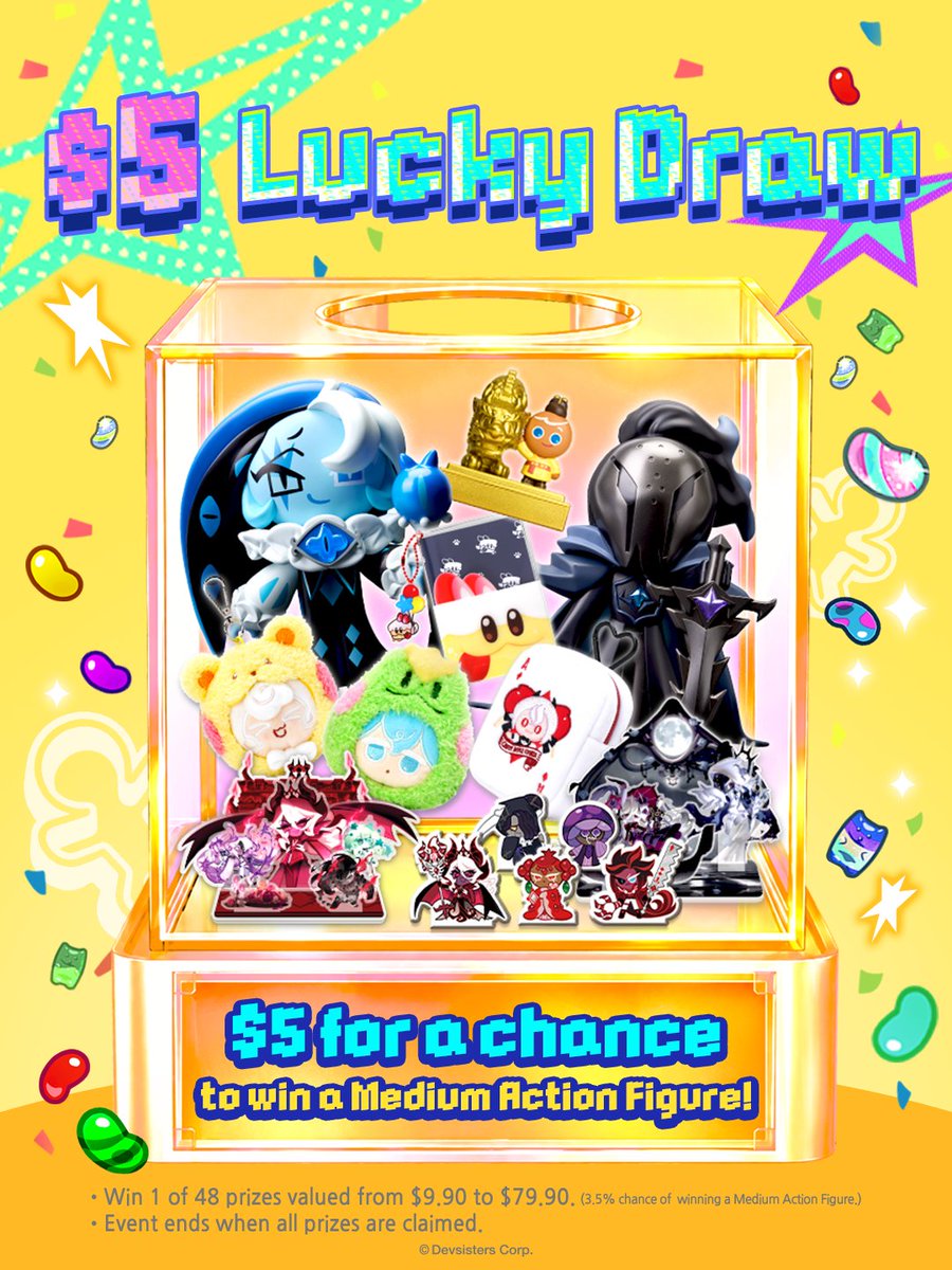 CRKingdomEN's tweet photo. There's plenty to check out at the #CookieRun booth so make sure you stop by! 🤩
🗽 #NYCC pre-launch items
💥 New #CookieRunBraverseTCG products
🪙 $5 Lucky Draw
🃏 Meet #ShadowMilkCookie

📍 New York Comic Con 2026
📅 October 8–11, 2026
📌 Javits Center · Booth #1261

· Daily quantities are limited for select items.

#CookieRunKingdom #CookieRunInNY