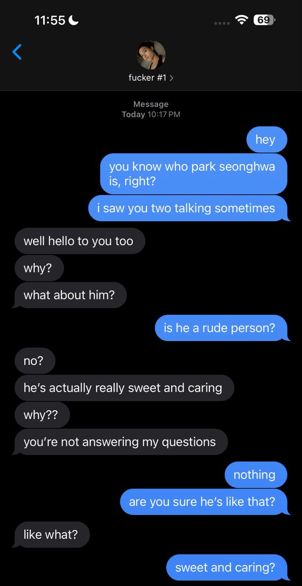 otherwoordly's tweet photo. not believing its possibility, hj tried to approach his bandmate, wy, to know more about their rival band, most especially, the one who goes by the name, park sh. 

he only wanted to know if the guy was an asshole overall, but gained more upon talking to his bandmate. https://t.co/apZTDzuqR8