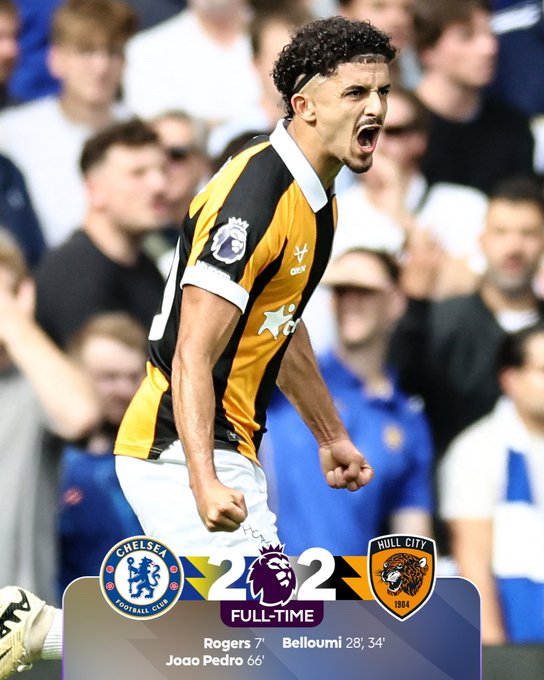 CabineSport's tweet photo. Início incrível do Hull City. https://t.co/9vCykIWCdj