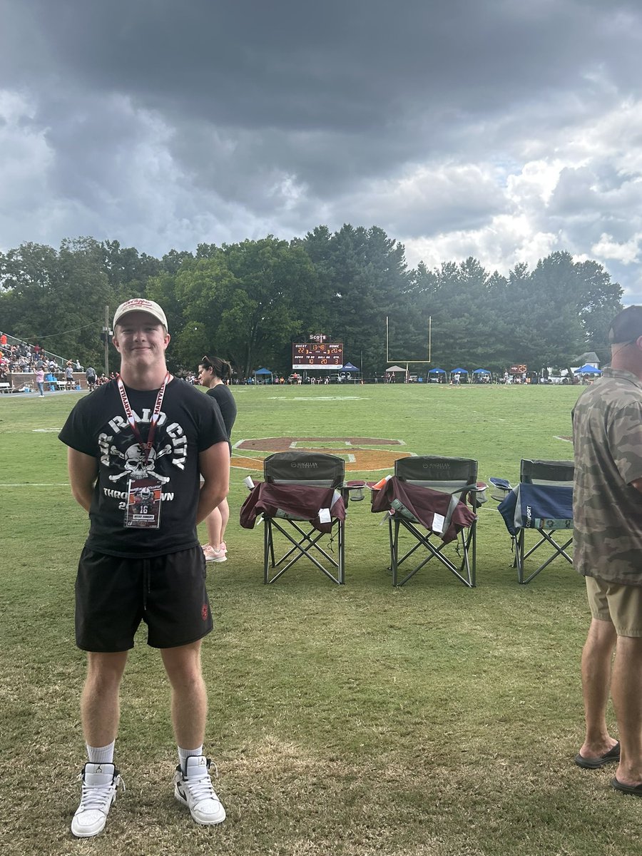 Isaiah_Hawkins8's tweet photo. Thanks for having me @MCScotsFootball! Loved the atmosphere and the hospitality! 
@ConnorPylkas_FB 
@CoachLongHill 
@cehawkins 
@LCACoachSellers 
@GVandagriff https://t.co/QPkJEbtO7L