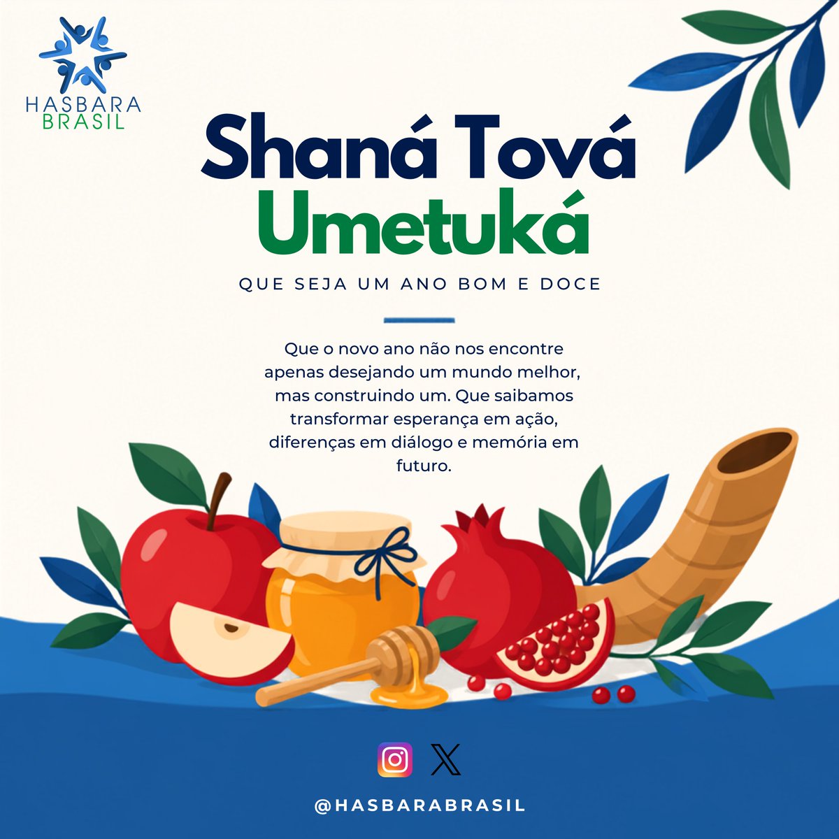 hasbarabrasil's tweet photo. Todo mundo fala da primeira noite de Rosh Hashaná.

Mas eu gosto de pensar na segunda noite.

Porque começar é emocionante.
Continuar é uma escolha.

Na primeira noite, celebramos a chegada de um novo ano.
Na segunda, talvez a pergunta seja outra:

O que vamos fazer com ele?

Rosh Hashaná não é apenas virar uma página do calendário. É olhar para dentro, rever caminhos, reconhecer o que precisa mudar e decidir quem queremos ser quando a novidade do “novo” já tiver passado.

Na segunda noite, existe o costume de colocar à mesa um pri chadash — um fruto novo, que ainda não comemos naquela estação.

Ao recitarmos o Shehecheyanu, agradecemos a D’us por termos chegado até este momento. E o fruto novo diante de nós acrescenta algo muito concreto à bênção:

a possibilidade de experimentar algo novo.

Talvez essa seja uma das mensagens mais bonitas da segunda noite.

Porque na primeira noite, tudo já é novo.

É um novo ano.
Um novo ciclo.
Um novo começo.

Mas, na segunda, somos convidados a encontrar o novo outra vez.

E isso diz muito sobre a vida judaica.

Não basta se renovar uma vez.
Não basta fazer promessas quando o ano começa.
Não basta sentir esperança quando tudo ainda parece uma página em branco.

É preciso continuar procurando aquilo que pode nascer em nós.

Uma nova escolha.
Uma nova forma de olhar.
Uma nova oportunidade de reparar.
Uma nova razão para agradecer.

Talvez por isso o pri chadash seja tão bonito.

Seguramos algo novo nas mãos para lembrar que, mesmo depois do primeiro começo, ainda existe a possibilidade de começar de novo.

Nesta segunda noite de Rosh Hashaná, que possamos agradecer não apenas pelo ano que chegou, mas por termos chegado até ele.

E que nunca nos falte a capacidade de encontrar algo novo — no mundo, nas pessoas e, principalmente, dentro de nós.

Shehecheyanu, v’kiyimanu, v’higiyanu lazman hazeh.

Que nos deu vida, nos sustentou e nos permitiu chegar a este momento.

Shaná Tová Umetuká. 🍎🍯

Que seja um ano de vida, renovação e muitos novos começos.
