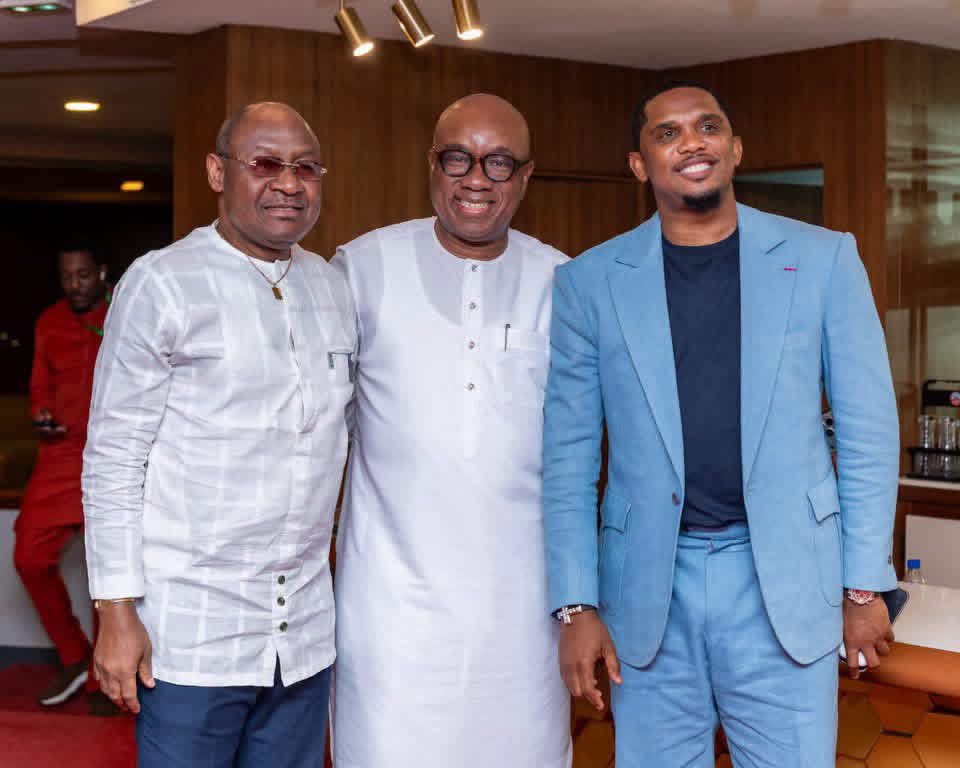 LEquipe237's tweet photo. 🔴OFFICIEL ! Comme son confrère Samuel Eto’o, la Fédération Ivoirienne de Football, à travers son président Idriss Diallo, a officiellement apporté son soutien à Gianni Infantino après sa réélection à la tête de la FIF. 🦁🇨🇲 🇨🇮 #lequipe237

Une position désormais clairement assumée par la FIF.

À ce rythme, les 54 fédérations africaines de football pourraient toutes apporter leur soutien à Gianni Infantino, candidat à sa réélection à la présidence de la FIFA.