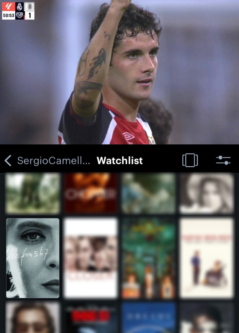 anaserhall's tweet photo. Sergio Camello is now officially the first player in the history of global football to score against Real Madrid at the Bernabéu who has expressed interest in watching Agnès Varda’s revolutionary French New Wave film Cléo from 5 to 7. https://t.co/G0nxXEclXu