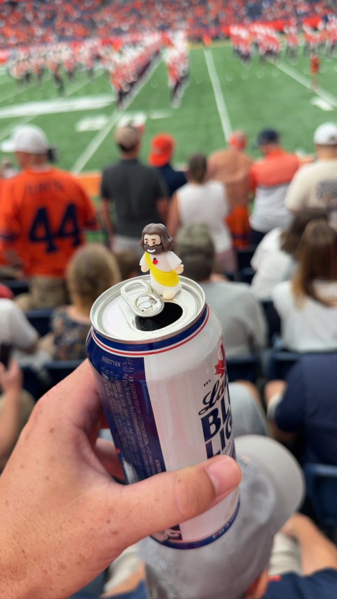 WillGormann's tweet photo. @Cusewaterboy2 I shall keep mini Jesus safe today. As long as we win https://t.co/C9cKf8LbXU