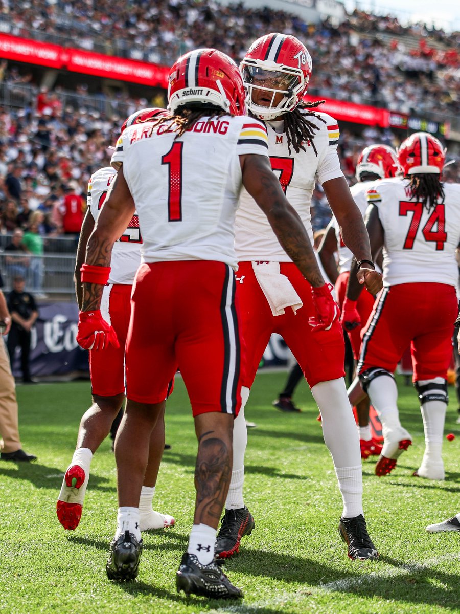 TerpsFootball's tweet photo. Playmaker. https://t.co/JJEniQZcSz
