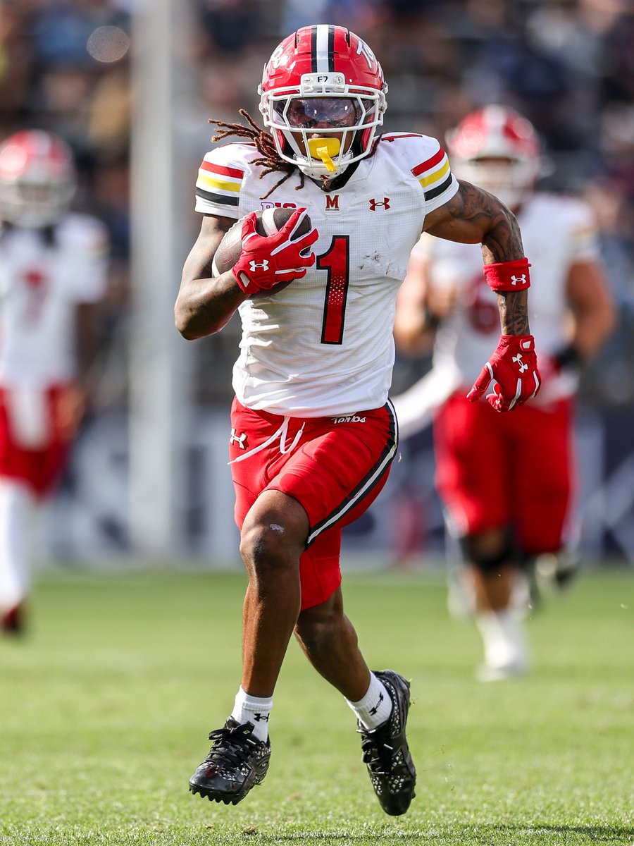 TerpsFootball's tweet photo. Playmaker. https://t.co/JJEniQZcSz