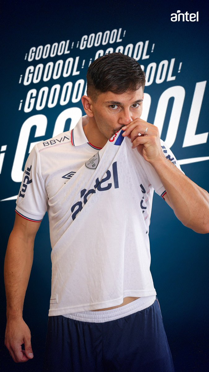 Nacional's tweet photo. ⏱ 61’ | 🗣 ¡𝗚𝗢𝗢𝗢𝗢𝗢𝗢𝗢𝗟 𝗗𝗘 𝗡𝗔𝗖𝗜𝗢𝗡𝗔𝗟! 

MAXIIII

Wanderers 0️⃣ - 1️⃣ #Nacional  

#VivirALoNacional | @LigaAUF https://t.co/zi56zoNsK3