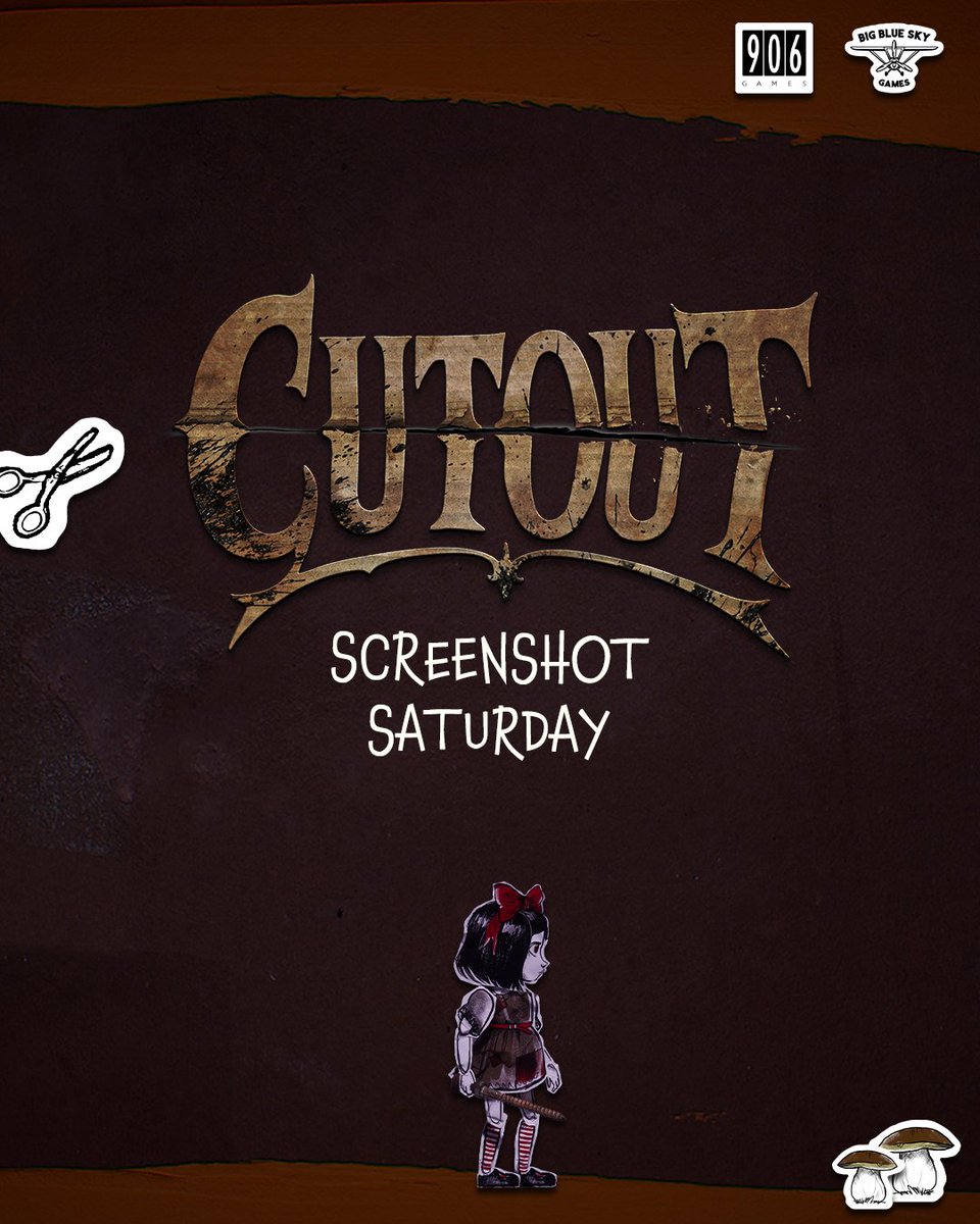 PlayCutout's tweet photo. For this #ScreenshotSaturday, we're celebrating National Video Game Day 🎮 with a look at CUTOUT in development, featuring Lena and some of the handcrafted environments you'll be able to experience in the game!

#NationalVideoGameDay #IndieHorror #IndieGames https://t.co/a7fplXWp1s
