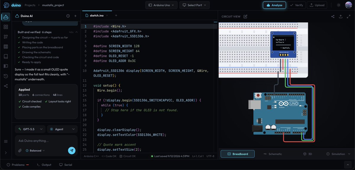 duino_ai's tweet photo. @oprydai we agree :) https://t.co/mKK3LbZtil