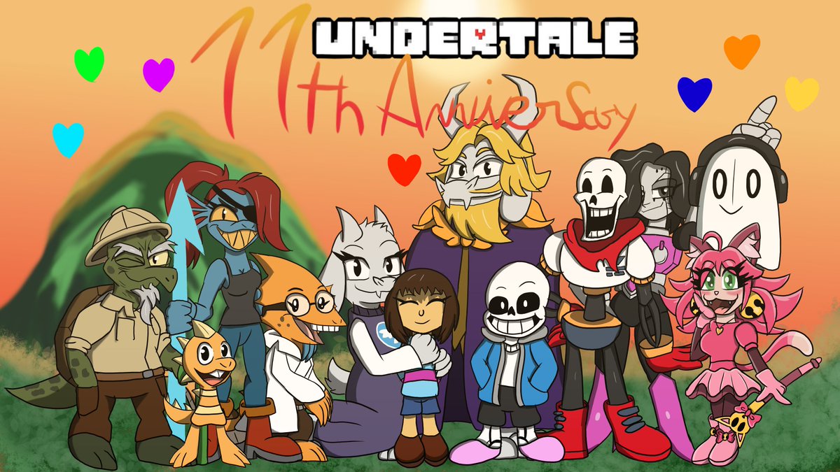 KyllianMiquel's tweet photo. @tobyfox A small gift for Undertale’s eleventh anniversary. https://t.co/uvkQTHoh5F