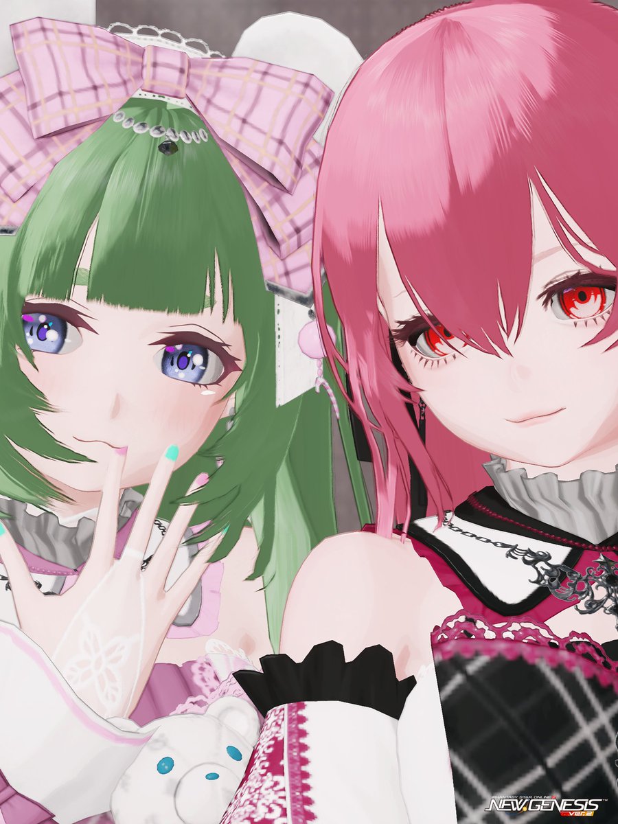 R_ship1's tweet photo. えるちゃのウィンクさいつよ
※デフォでウィンクできるけど、こうはならない・・・
(;´∀｀)
 #NGS https://t.co/C6bkQ7HszH