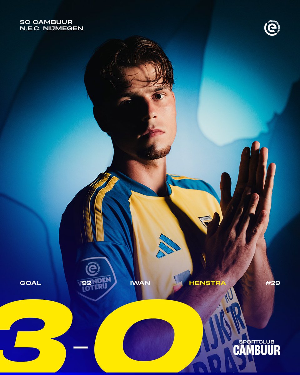 SCCambuurLwd's tweet photo. 90+2. JAJAJA! DAAR IS IWAN HENSTRA! 🤩

#CAMNEC https://t.co/eQRBaMjpWq