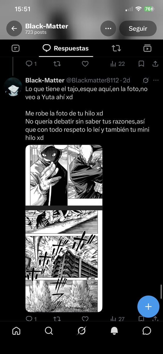 L1ebezz's tweet photo. @Blackmatter8112 @yara_wayne Te quejas que tenga una foto de perfil de jjk y diciendo que es una mierda y mira no mas tu JAJAJAJAJ que fracasado eres bro https://t.co/WI5KaNcvpb