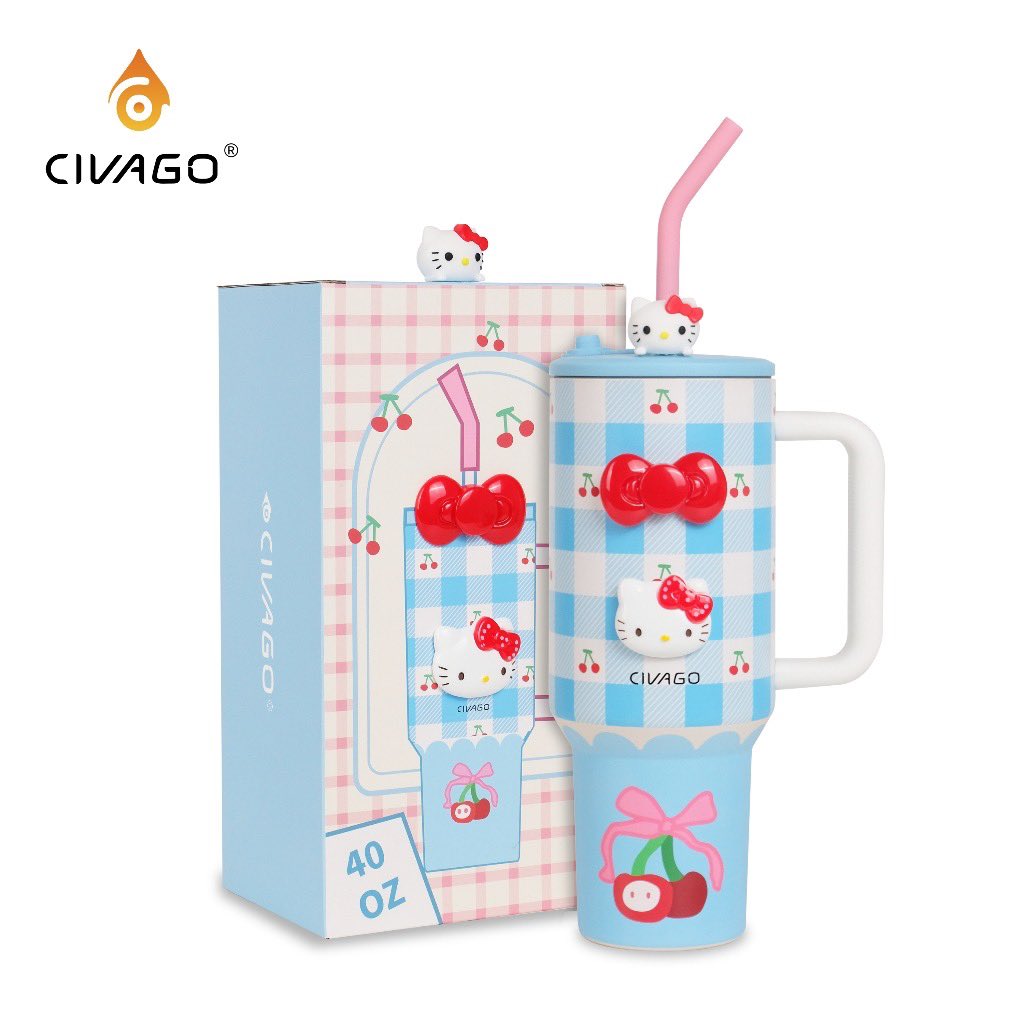 Reaoooooooooo's tweet photo. 🩷🩵🤍 ลองดู CIVAGO（40oz/1200ml）แก้วสแตนเลสเกรดอาหารแบบเก็บความเย็น มีหูหิ้วและหลอด ความจุใหญ่ สำหรับกาแฟเย็น ขวดน้ำ แก้วน้ำแฟชั่น ของขวัญผู้หญิง ในราคา ฿599 ที่ Shopee https://t.co/dXL2MsTSoF https://t.co/64PVpmMbsn