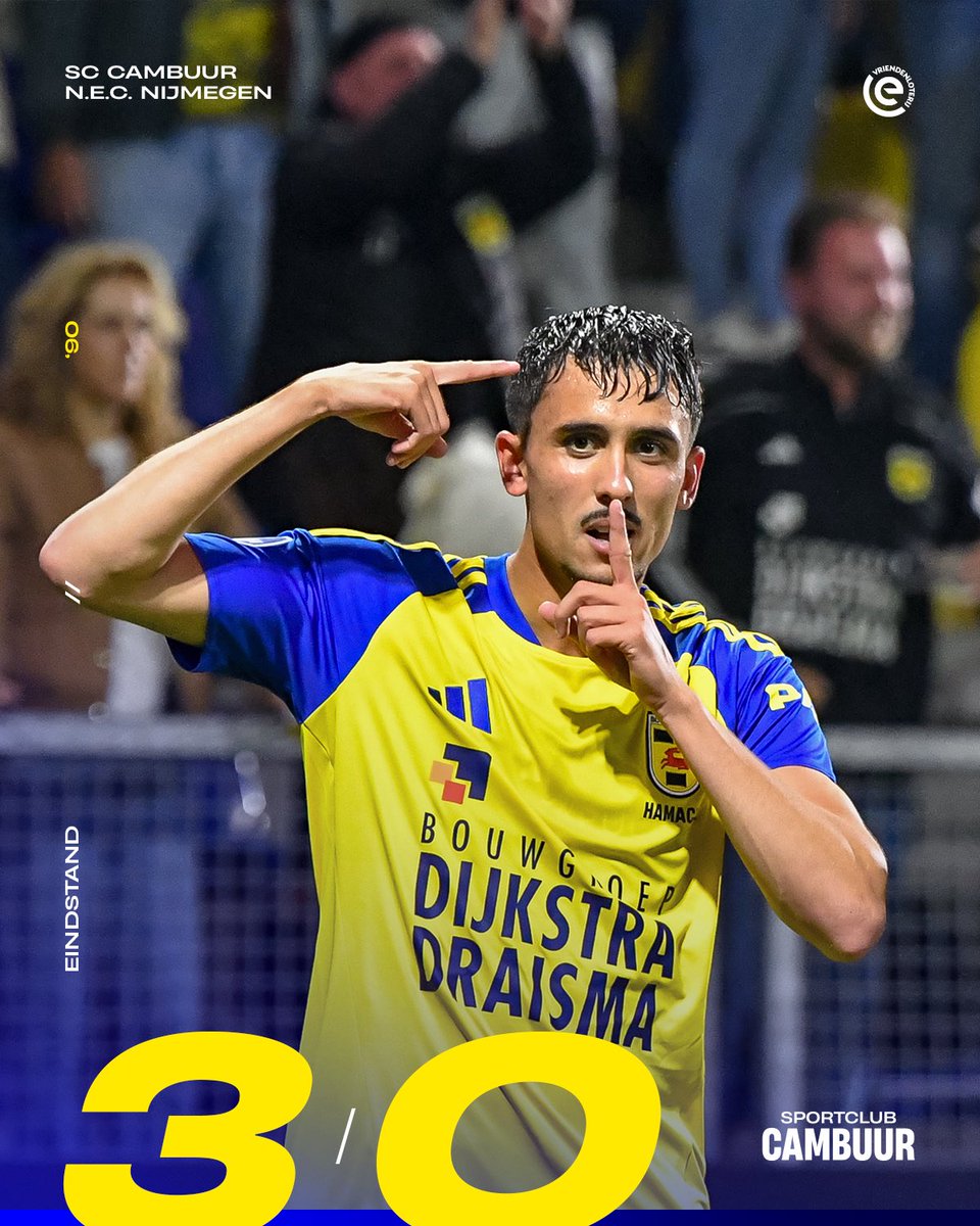 SCCambuurLwd's tweet photo. 𝑾𝒂́𝒕 een avond! 😍 https://t.co/KHlvRXiKwQ