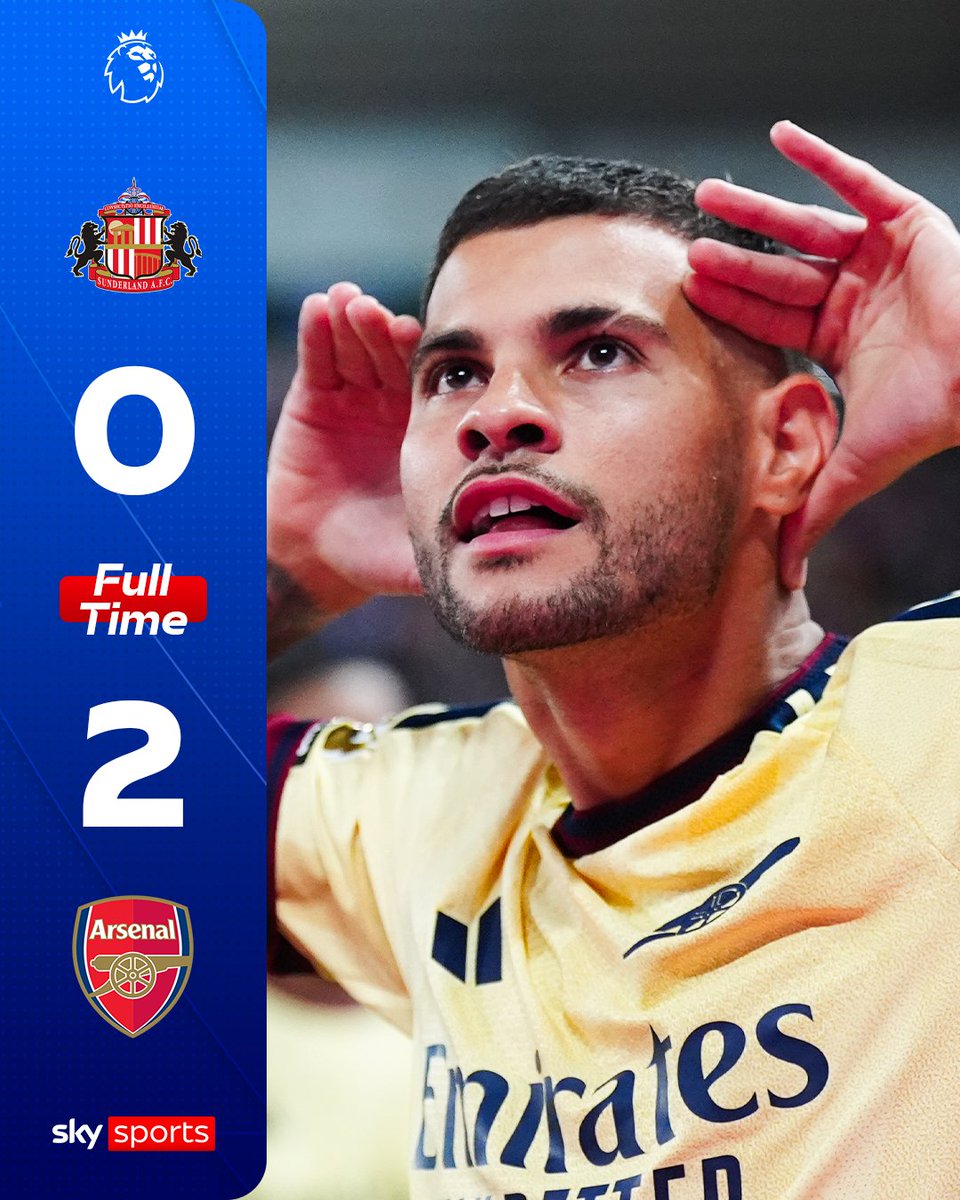 SkySportsPL's tweet photo. Bruno Guimarães' sensational strike and a late Bukayo Saka penalty give the defending champions all three points ✅ https://t.co/IrNsButXm5