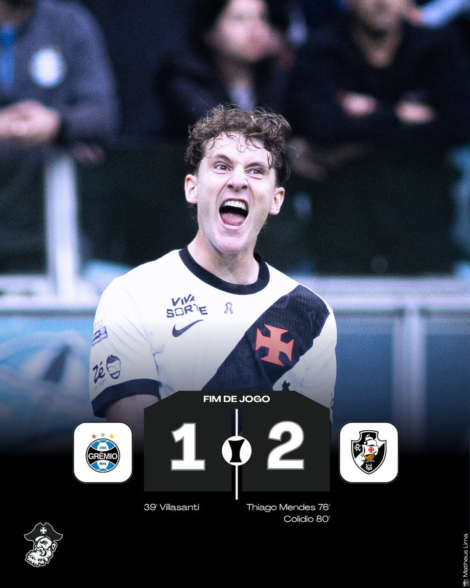 NewsAlmirantee's tweet photo. FIIIIIIIIIIIMMMMMMMMMMMM DE JOGO NA ARENA DO GREMIO!

DE VIRADA, VASCO VENCE O GRÊMIO E QUEBRA O JEJUM DE 20 ANOS SEM VENCER O ADVERSÁRIO COMO VISITANTE. https://t.co/rNOBIKRPNO