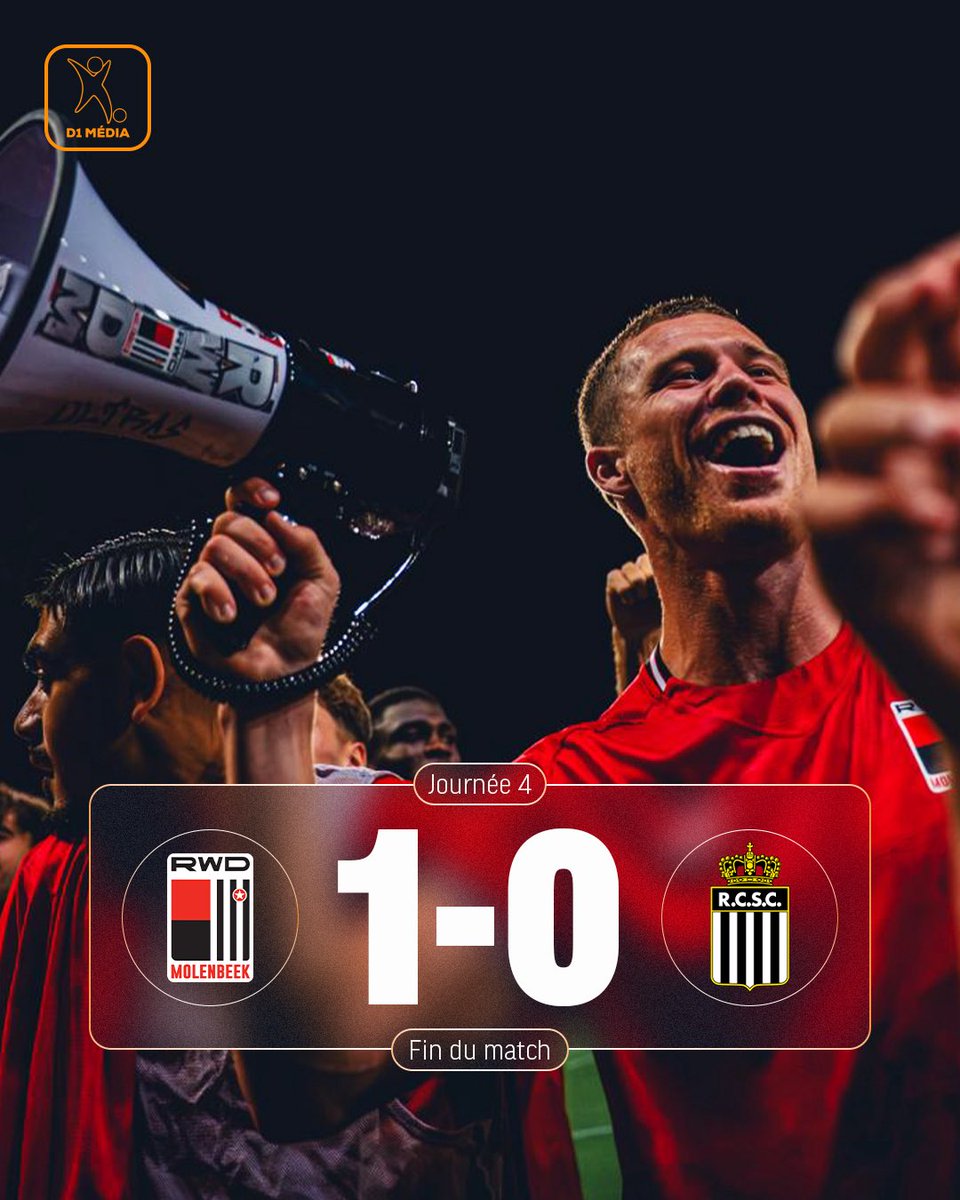 d1media_'s tweet photo. Le RWDM reste invaincu et prend la tête du classement. 💪📈

📸 @rwdm_brussels https://t.co/Wnndo7QUCq