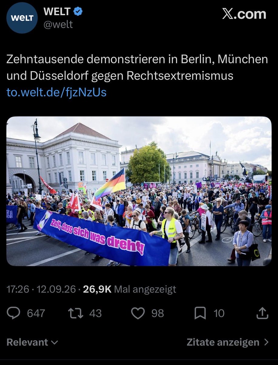 Vlox08's tweet photo. @welt Und währenddessen 😂🤡 Gott ist das an Erbärmlichkeit nicht zu überbieten mehr https://t.co/HNhMbNyNWE