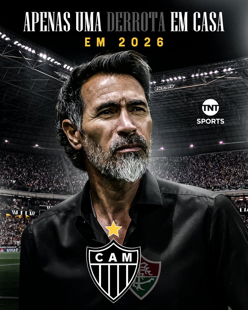 TNTSportsBR's tweet photo. A ARENA MRV É A FORTALEZA DO GALO! 🐓 O Atlético só perdeu uma em casa em 2026! #FBR #Brasileirão https://t.co/TdKAzr2GSt