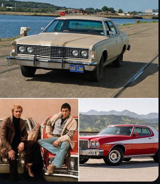 CarManToday's tweet photo. Everyone remembers the iconic Torino, but Hutch’s old Ford Galaxie had its own story. 
A true piece of 70s TV nostalgia 📺🚨 https://t.co/RP3vZaHLt4