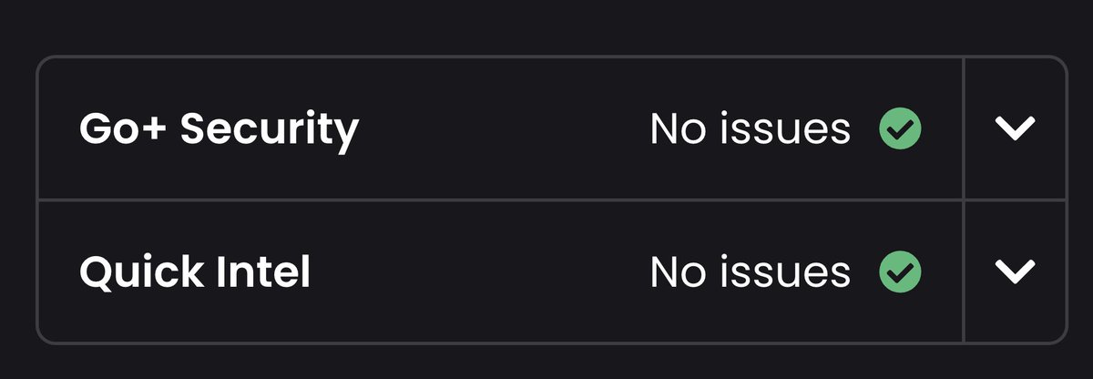 use_peg's tweet photo. $PEG is now verified on @GoPlusSecurity and open-sourced on DexScreener 🥳

https://t.co/kjZ1vNQJBm https://t.co/NHBab3v4IF