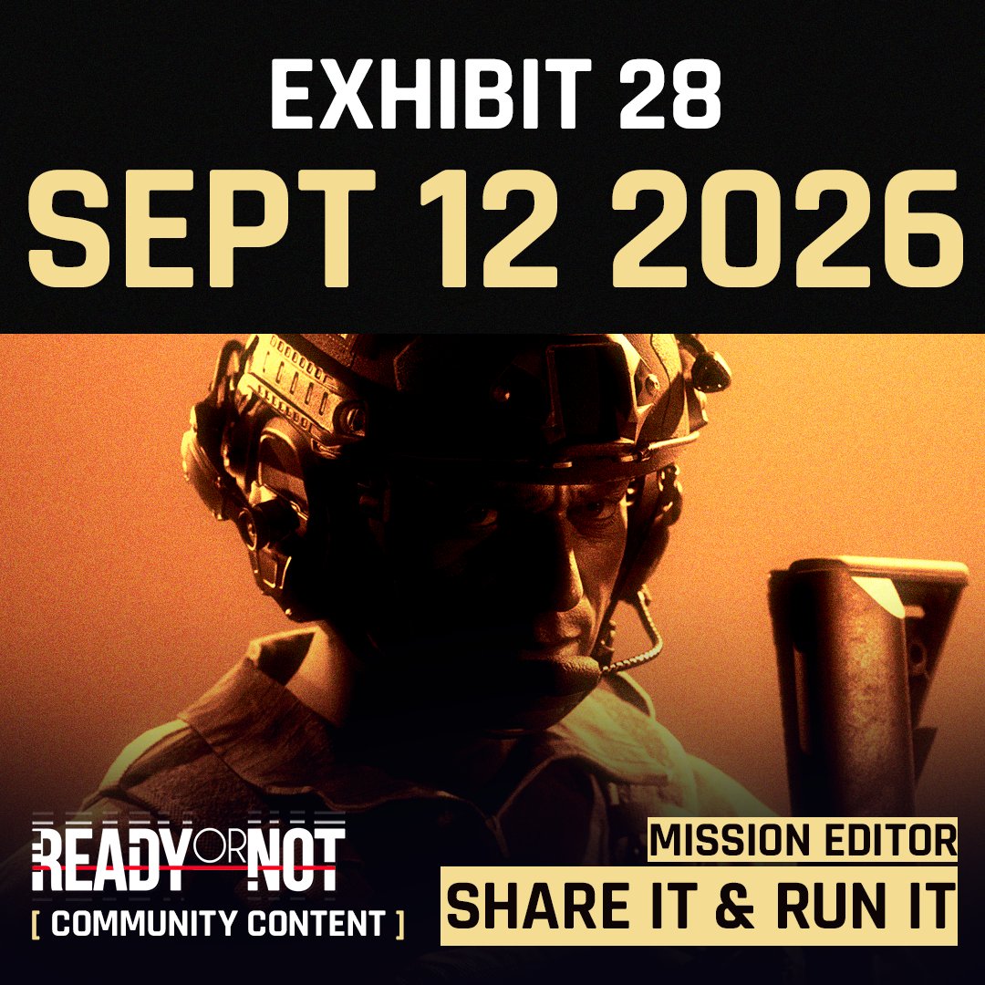 VOIDInteractive's tweet photo. Community Exhibit Vol. 28 is NOW LIVE! Inside this latest edition you'll find community-made Mission Editor Codes, some excellent art, mods, and more! 

Check it out at https://t.co/dTsOdv9Xuu https://t.co/5XUQo5sHUU