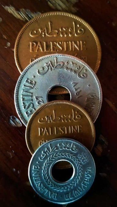 PalestineCultu1's tweet photo. All of these coins are older than Is*rael. https://t.co/QVdmo9rx8T