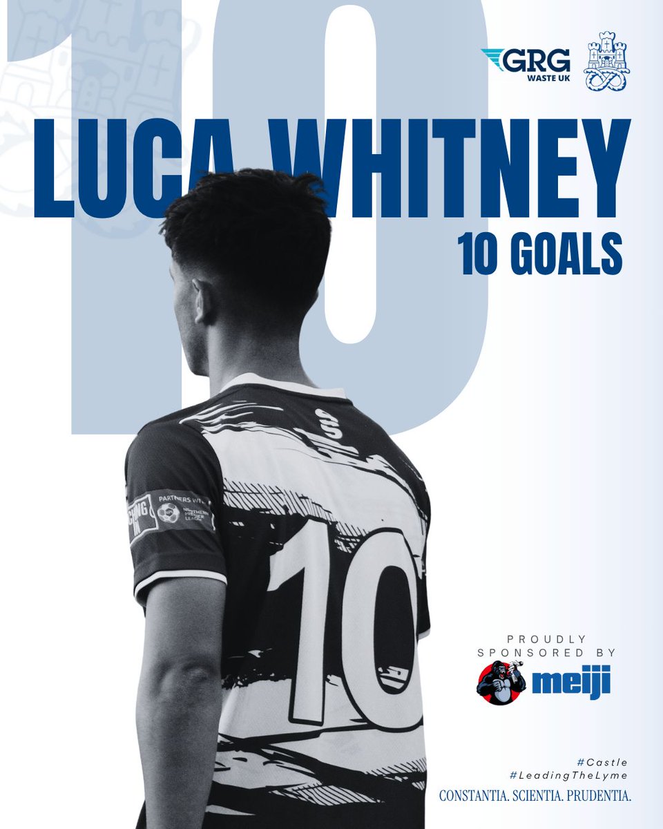 NewcastleTownFC's tweet photo. To top off a great day, a hat-trick for @lucawhitney9 today takes him up to 10 goals this season! 💪⚽️
Congrats Luca!
#Castle #LeadingTheLyme #TheCastle #Perfect10 https://t.co/MKb9y0IoR4