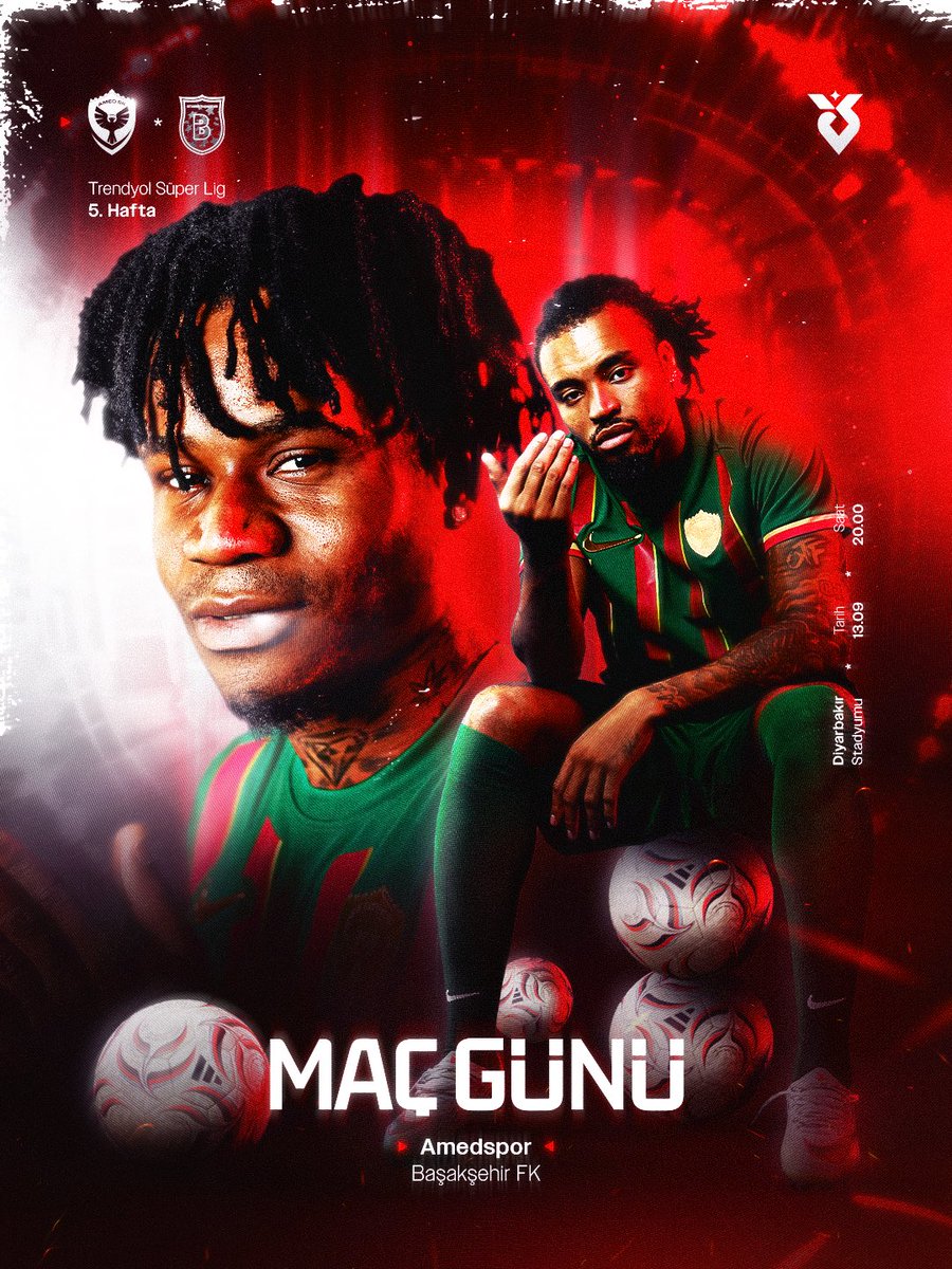 amedskofficial's tweet photo. 📢 Maç Günü
🆚 Başakşehir FK
⏱️ 20.00
🏟️ Diyarbakır Stadyumu
📺 beIN SPORTS 2

#TîmaGel
#TaximêŞarî
#HalkınTakımı https://t.co/2LP6UMB8bQ