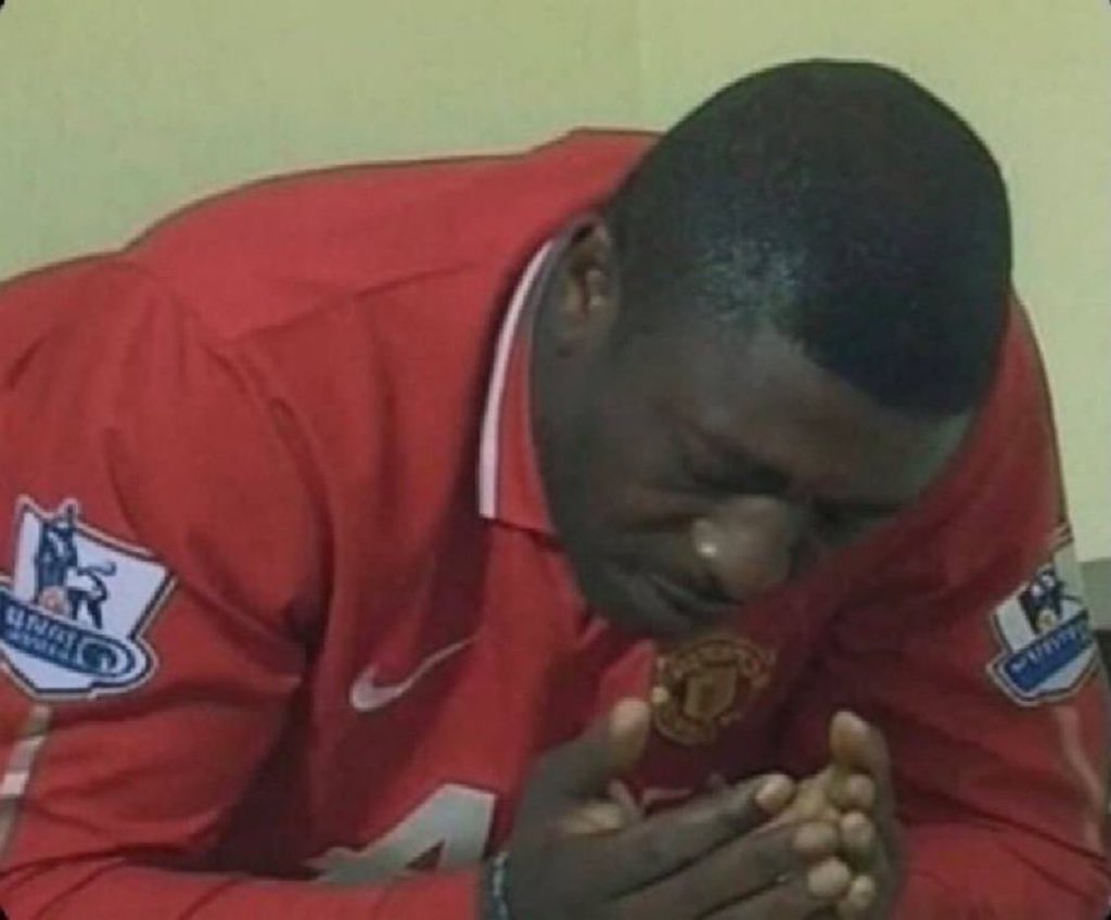 UTDKobi's tweet photo. Dear God, whatever Arsenal fans have been telling you, I copy and paste it too https://t.co/Ykecmp3RhY