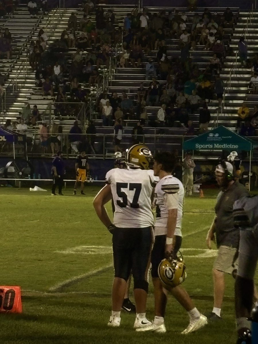 J_AnthonyOlson's tweet photo. Played both sides of the ball Thursday night as we rushed for 342 yards, and lost a close one in the final seconds 16 to 20 on to McDonough 35 for the home opener #CompleteLineman #MinorSetback #RunBehindMe #BigStops https://t.co/30yZwJNcbg
