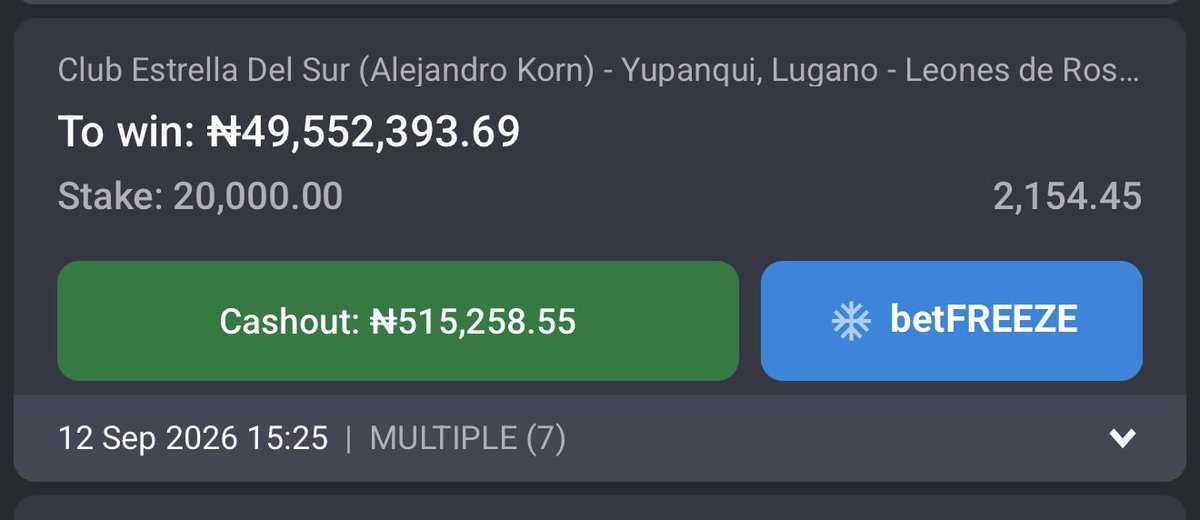 officialmoore7's tweet photo. First 3 ✅✅✅ 🙏. Your cashout is now over 25 times your stake https://t.co/guZEtp8Kuw