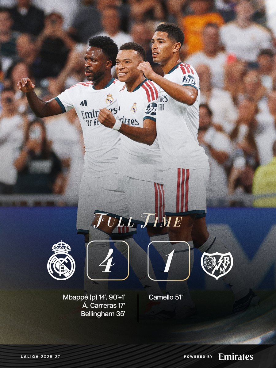 realmadriden's tweet photo. ✅A great win at home!
@Emirates https://t.co/n4oFDmjknH